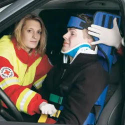 Lifeguard LED reddingscorset Vervangende bevestigingsbandenset = kin- en voorhoofdband